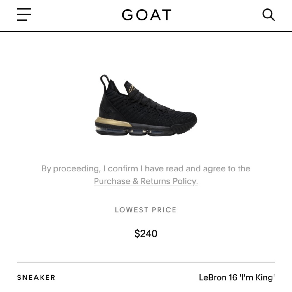 “I’m king” LeBron 16’s - Picture 6 of 6